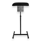 Soporte de pedicura negro con fijación para aspirador ÜLKA