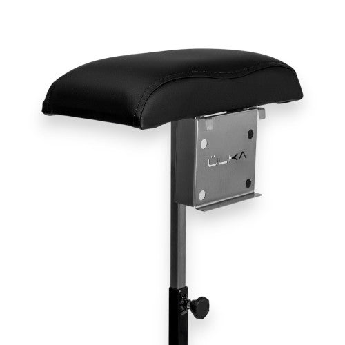 Soporte de pedicura negro con fijación para aspirador ÜLKA